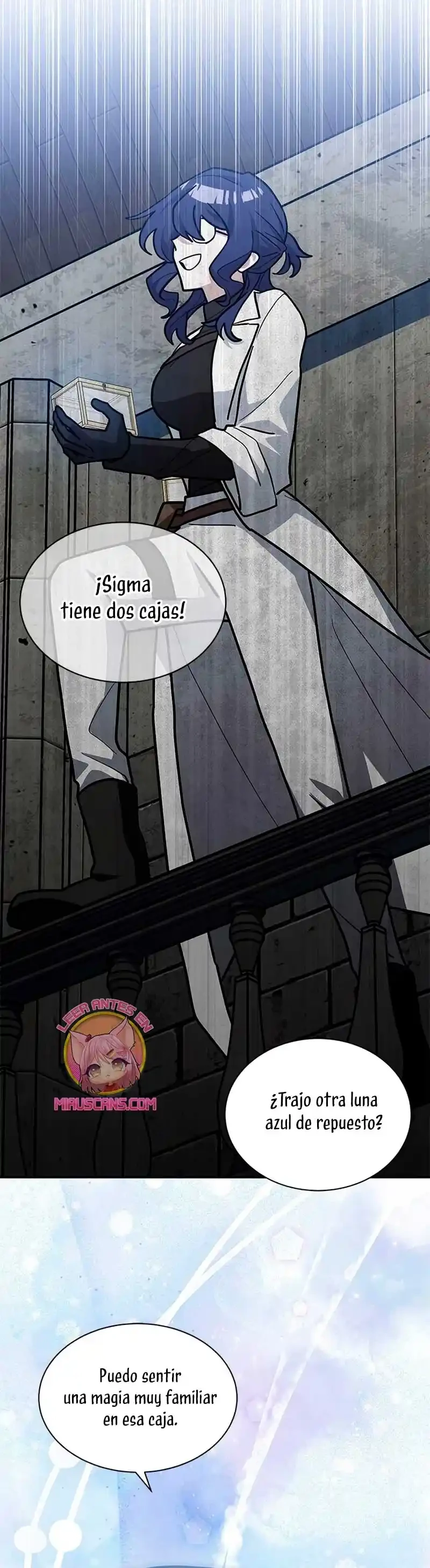 Es un gato, ¿pero fue adoptada por una familia de lobos? Capitulo 56 página 17