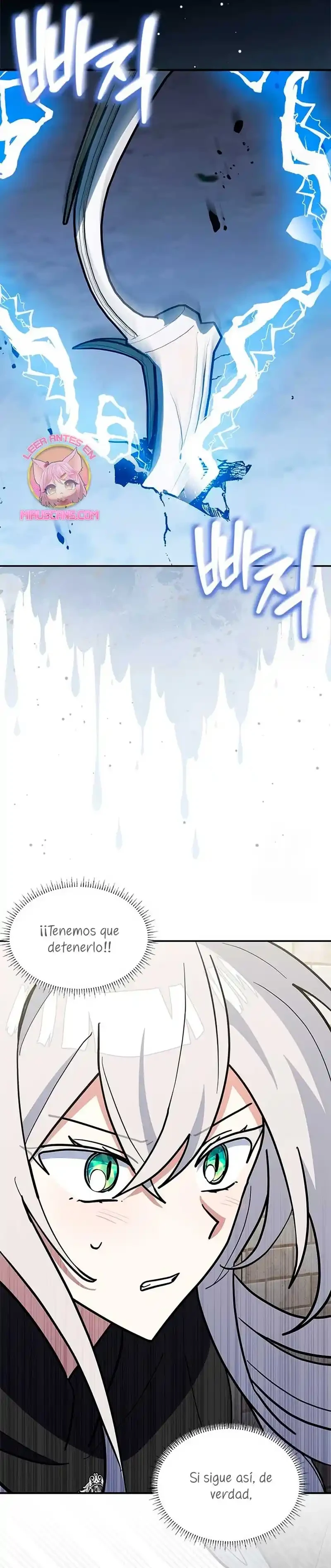 Es un gato, ¿pero fue adoptada por una familia de lobos? Capitulo 56 página 33