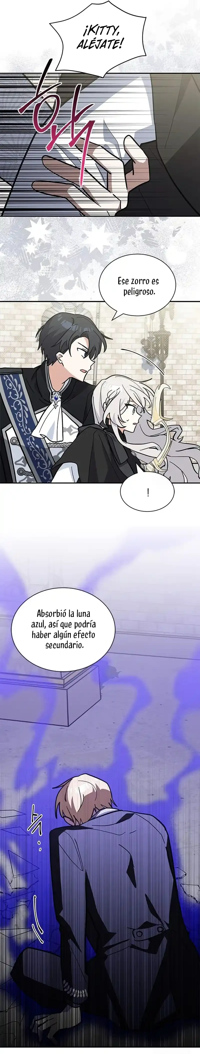 Es un gato, ¿pero fue adoptada por una familia de lobos? Capitulo 57 página 17