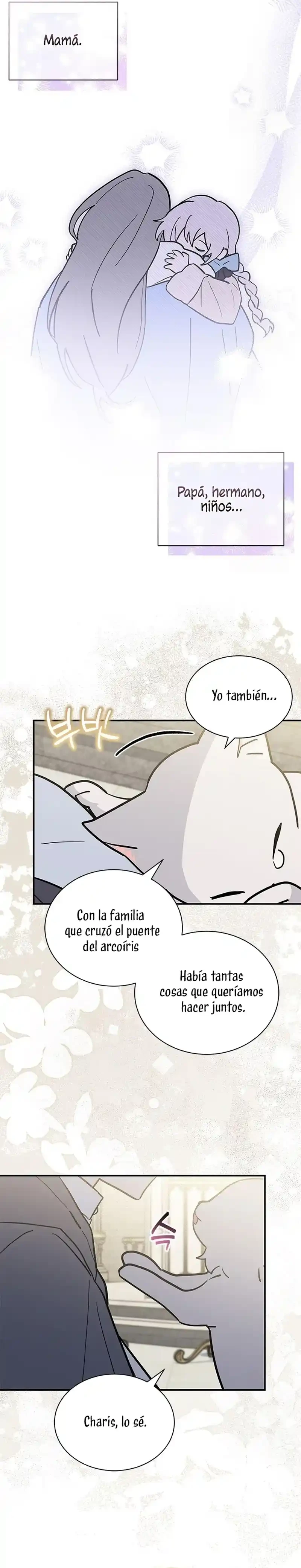 Es un gato, ¿pero fue adoptada por una familia de lobos? Capitulo 58 página 28
