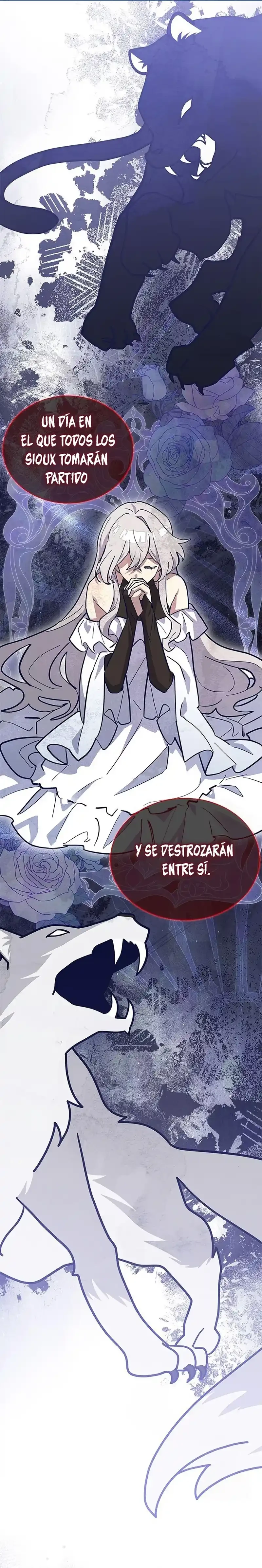 Es un gato, ¿pero fue adoptada por una familia de lobos? Capitulo 58 página 6
