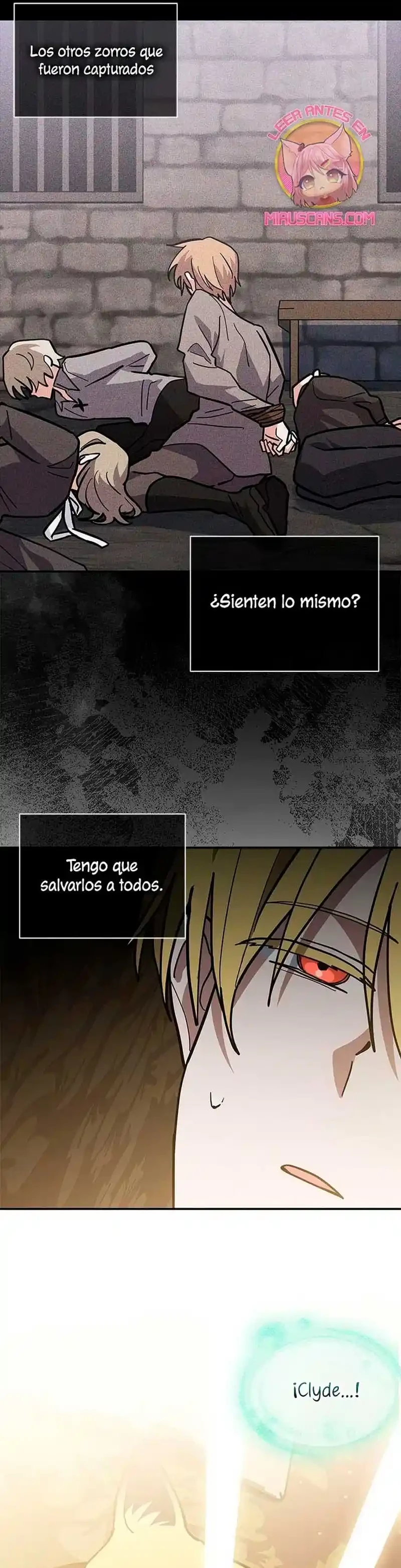 Es un gato, ¿pero fue adoptada por una familia de lobos? Capitulo 59 página 3