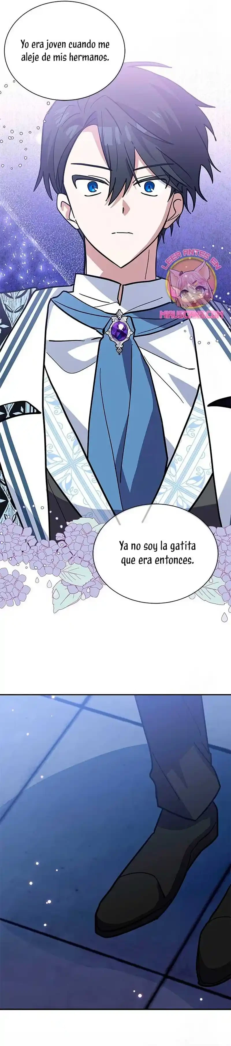 Es un gato, ¿pero fue adoptada por una familia de lobos? Capitulo 59 página 32