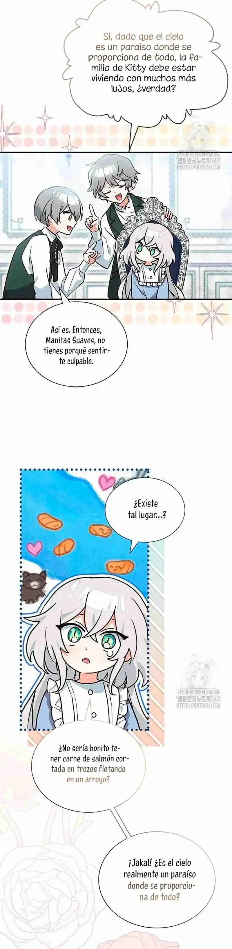 Es un gato, ¿pero fue adoptada por una familia de lobos? Capitulo 6 página 22