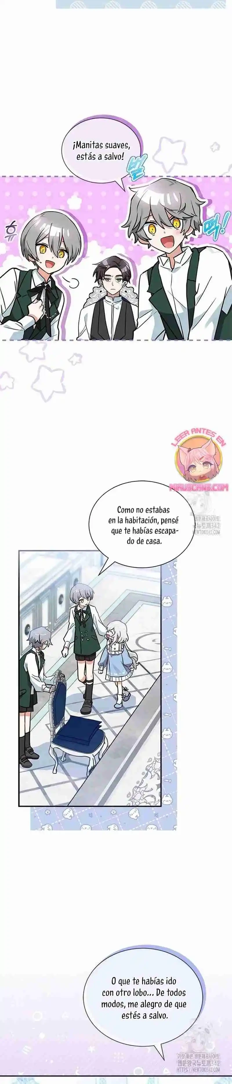 Es un gato, ¿pero fue adoptada por una familia de lobos? Capitulo 6 página 8