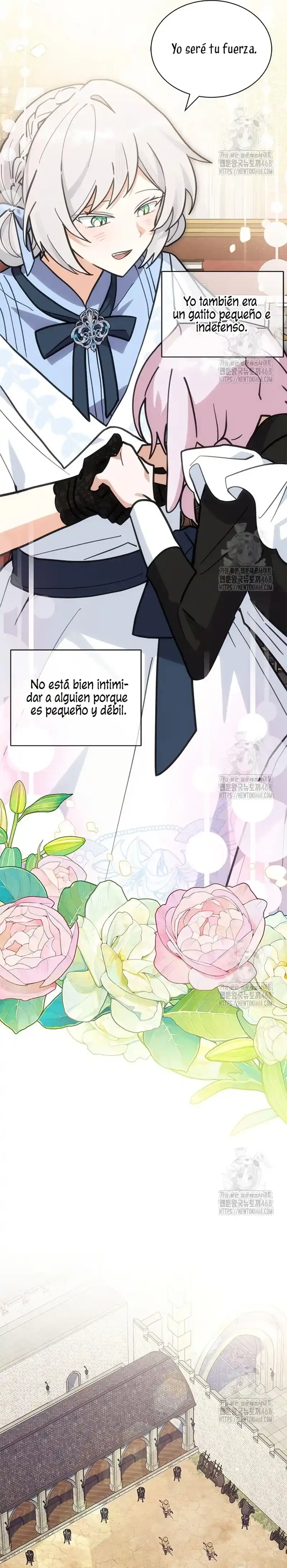 Es un gato, ¿pero fue adoptada por una familia de lobos? Capitulo 60 página 16