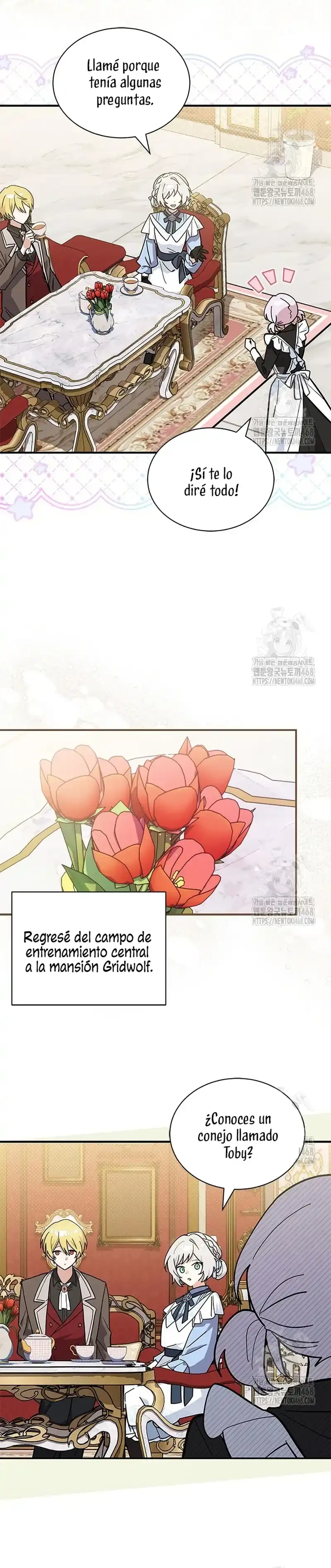 Es un gato, ¿pero fue adoptada por una familia de lobos? Capitulo 60 página 9