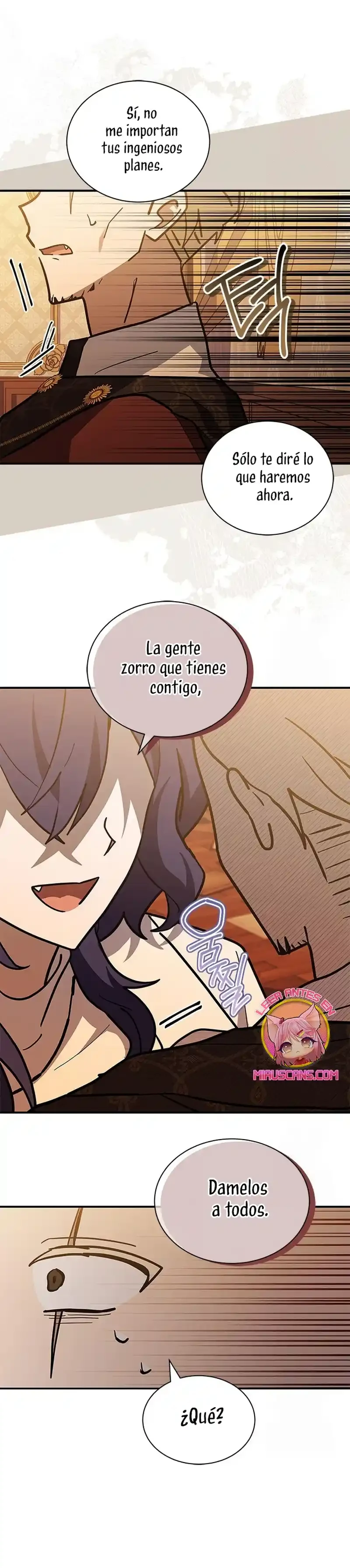 Es un gato, ¿pero fue adoptada por una familia de lobos? Capitulo 61 página 9