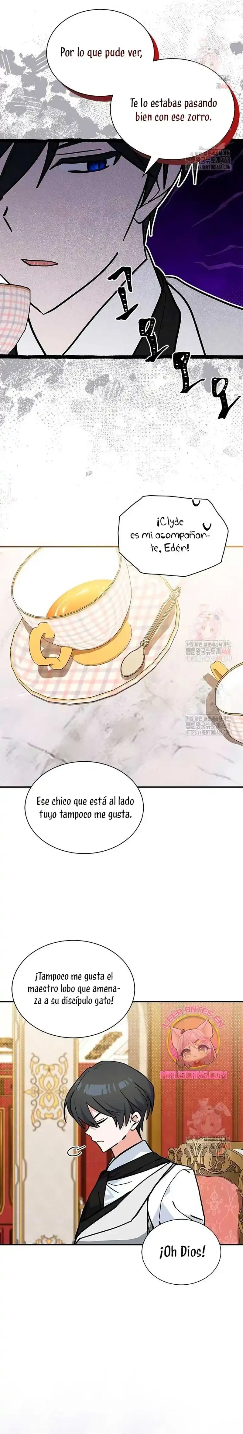 Es un gato, ¿pero fue adoptada por una familia de lobos? Capitulo 65 página 16