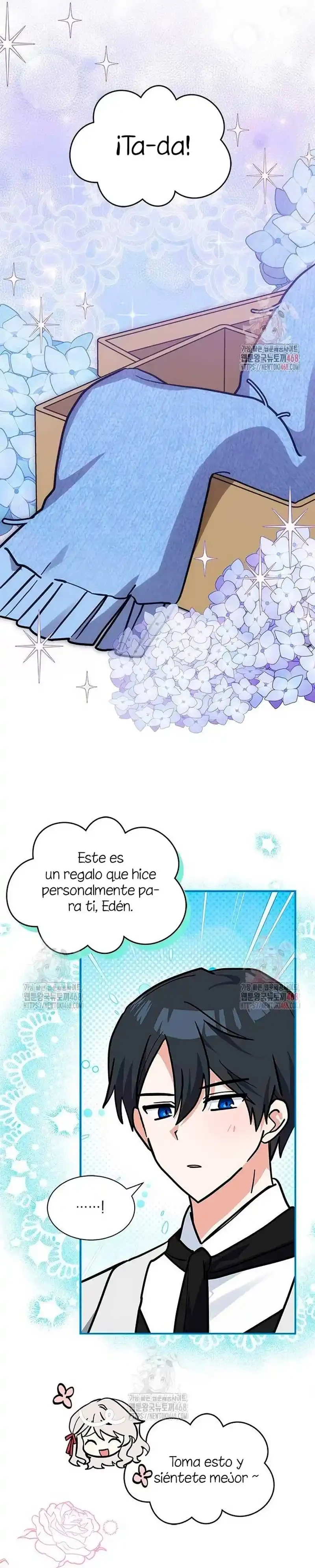 Es un gato, ¿pero fue adoptada por una familia de lobos? Capitulo 65 página 17