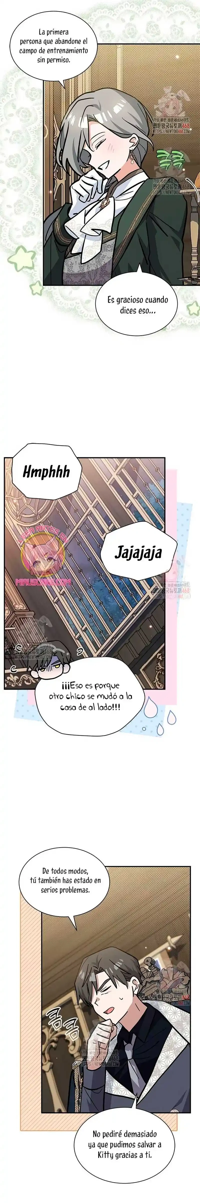 Es un gato, ¿pero fue adoptada por una familia de lobos? Capitulo 65 página 27