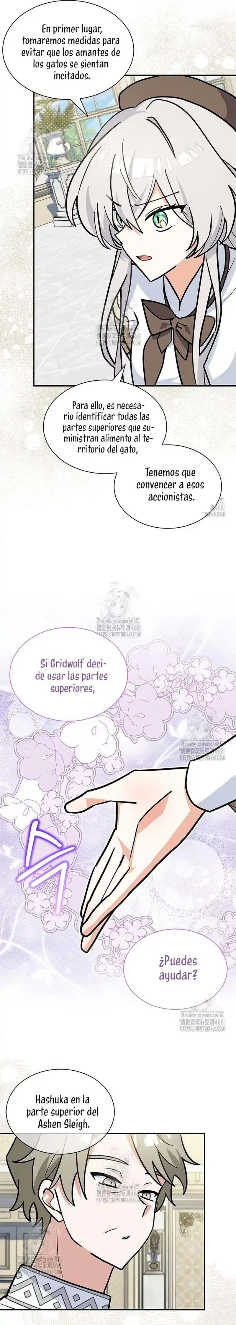 Es un gato, ¿pero fue adoptada por una familia de lobos? Capitulo 66 página 18