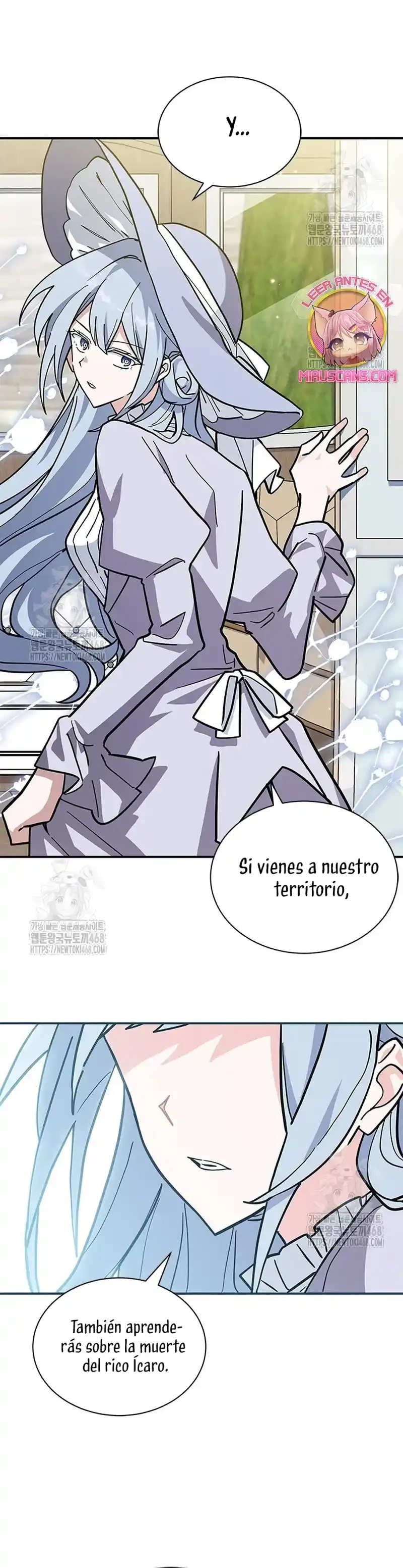 Es un gato, ¿pero fue adoptada por una familia de lobos? Capitulo 66 página 28