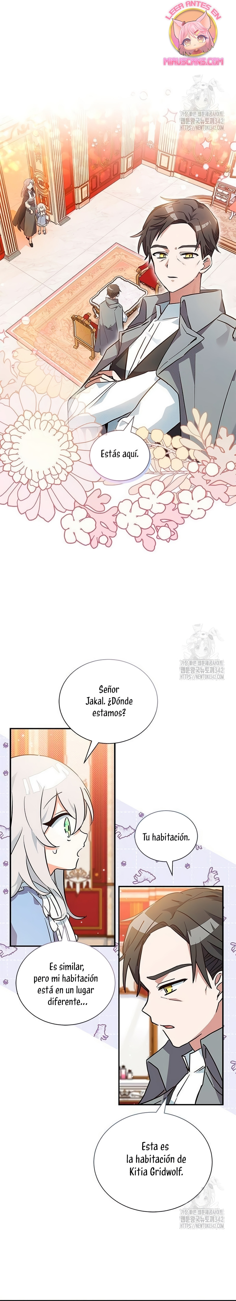 Es un gato, ¿pero fue adoptada por una familia de lobos? Capitulo 7 página 19