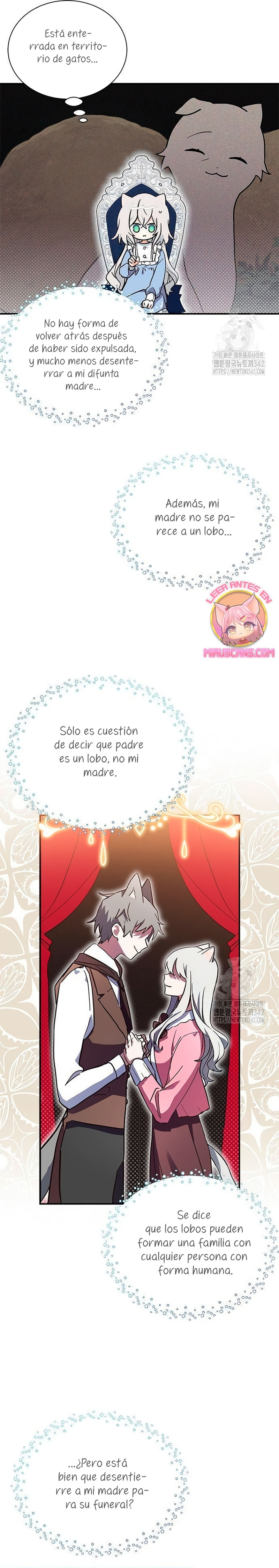 Es un gato, ¿pero fue adoptada por una familia de lobos? Capitulo 7 página 2