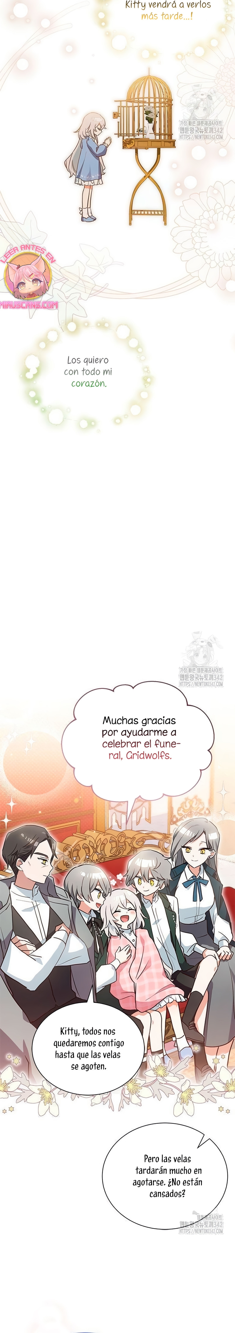Es un gato, ¿pero fue adoptada por una familia de lobos? Capitulo 7 página 24