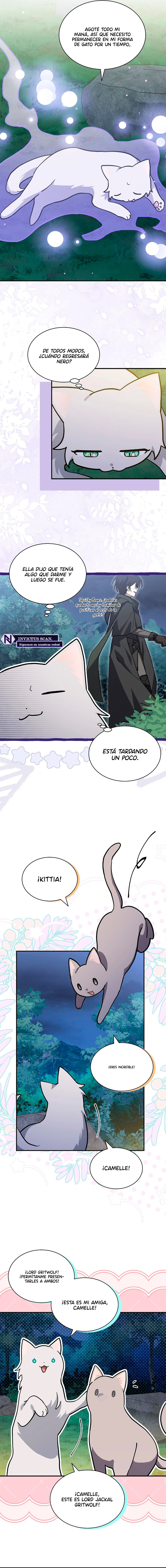 Es un gato, ¿pero fue adoptada por una familia de lobos? Capitulo 72 página 5