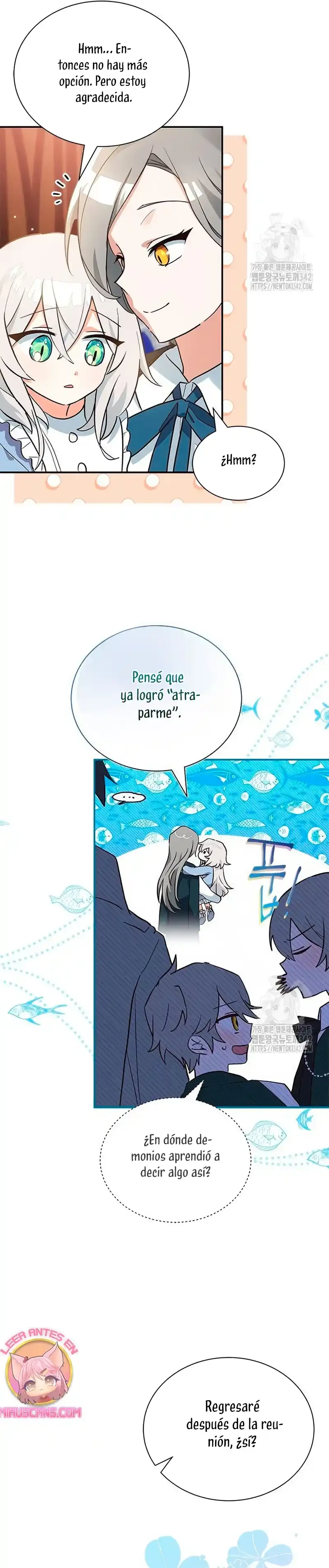 Es un gato, ¿pero fue adoptada por una familia de lobos? Capitulo 8 página 17