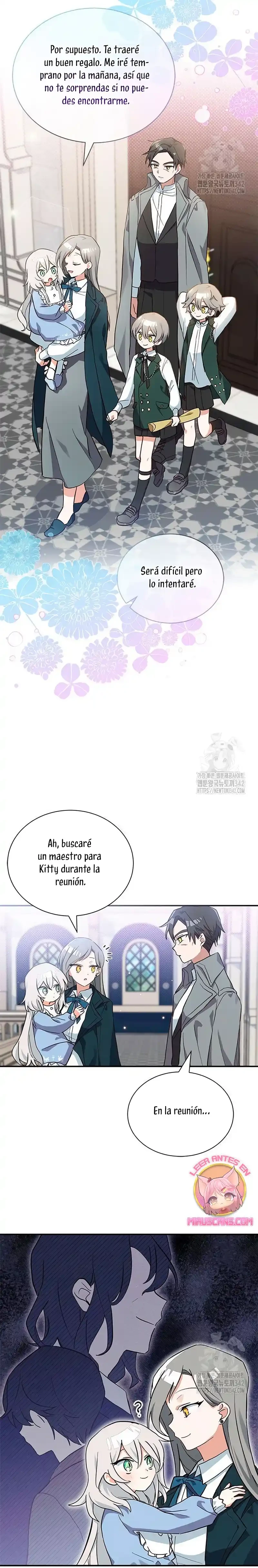 Es un gato, ¿pero fue adoptada por una familia de lobos? Capitulo 8 página 18