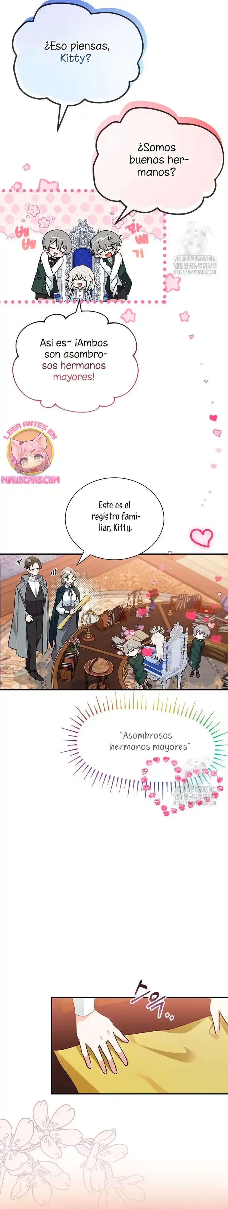 Es un gato, ¿pero fue adoptada por una familia de lobos? Capitulo 8 página 7
