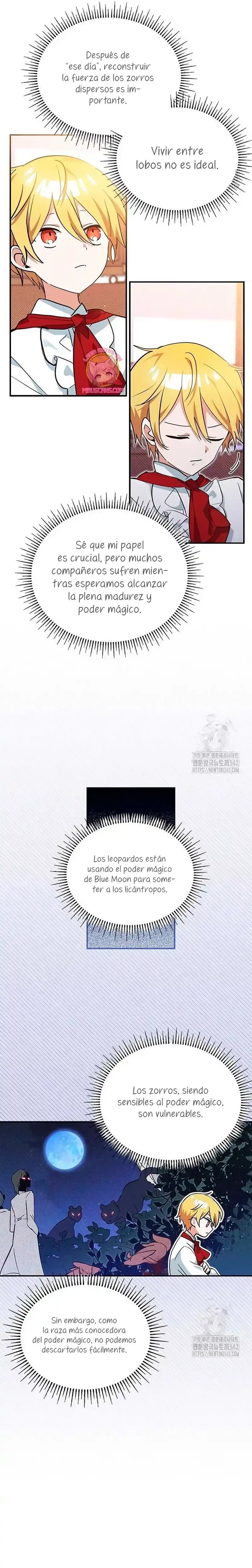 Es un gato, ¿pero fue adoptada por una familia de lobos? Capitulo 9 página 21