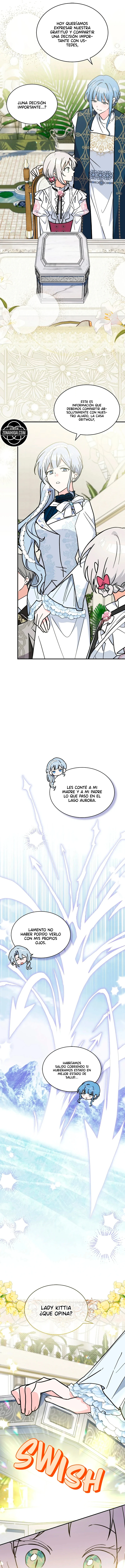 Es un gato, ¿pero fue adoptada por una familia de lobos? Capitulo 90 página 5