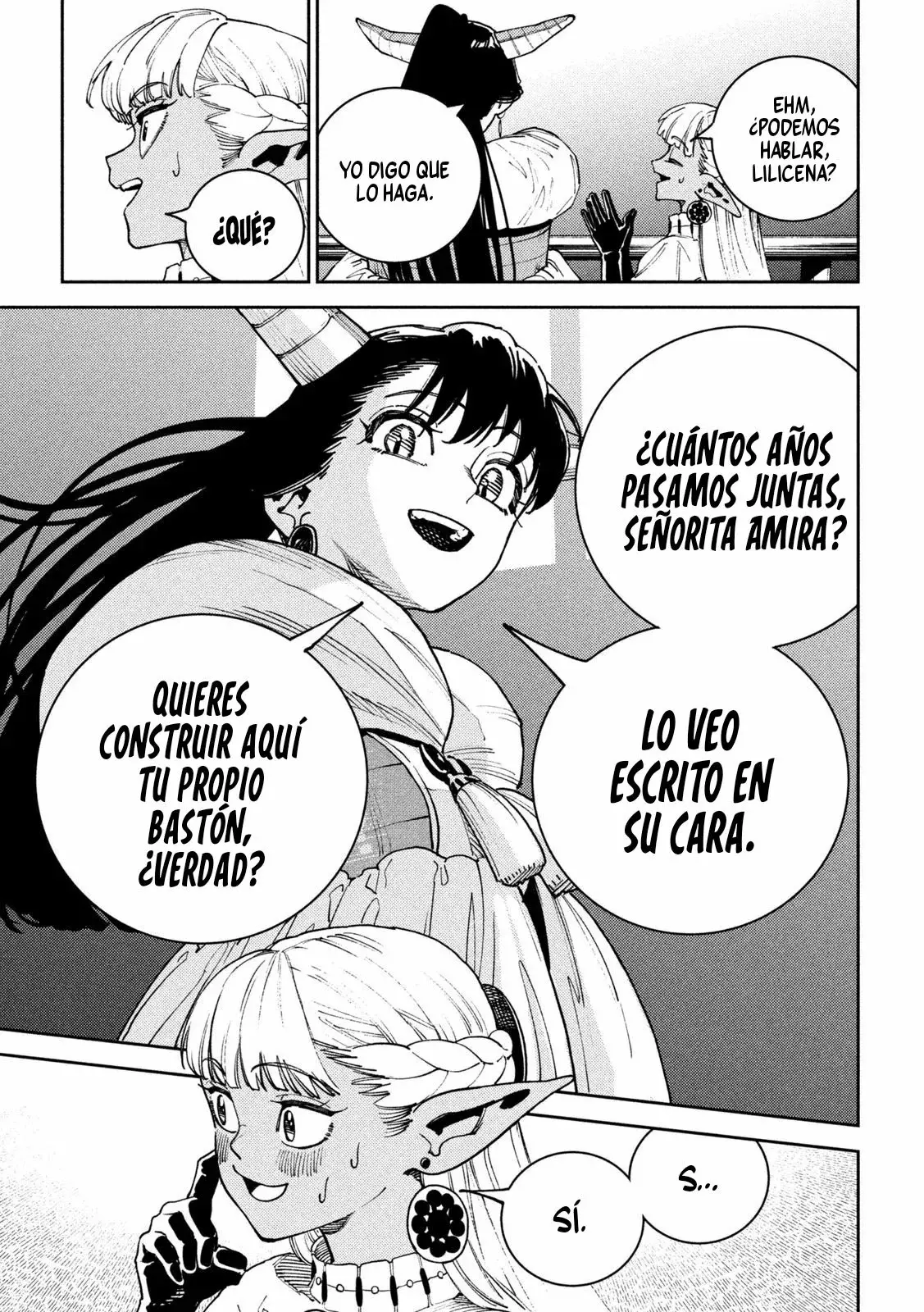 El viaje de una elfa oscura con poderes menguantes Capitulo 2 página 30