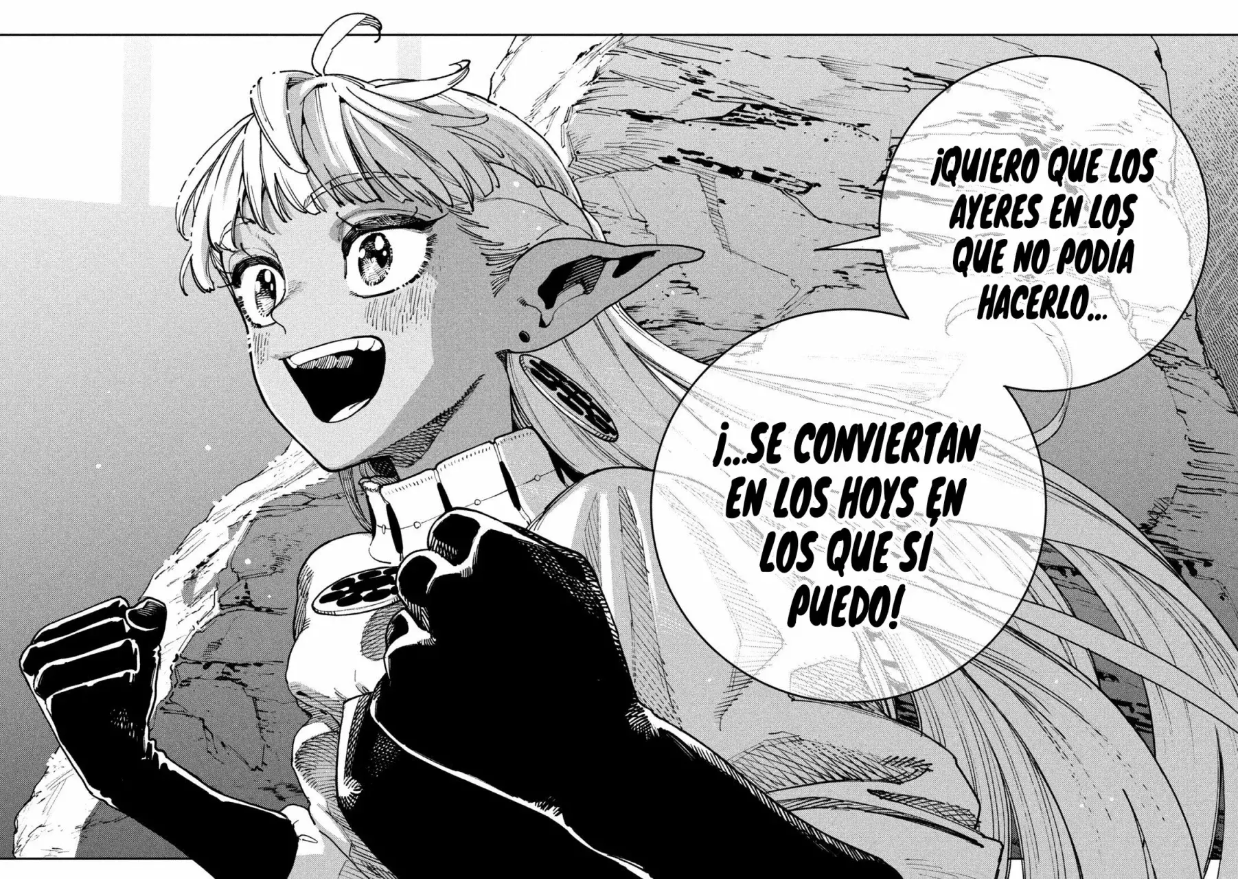El viaje de una elfa oscura con poderes menguantes Capitulo 2 página 37