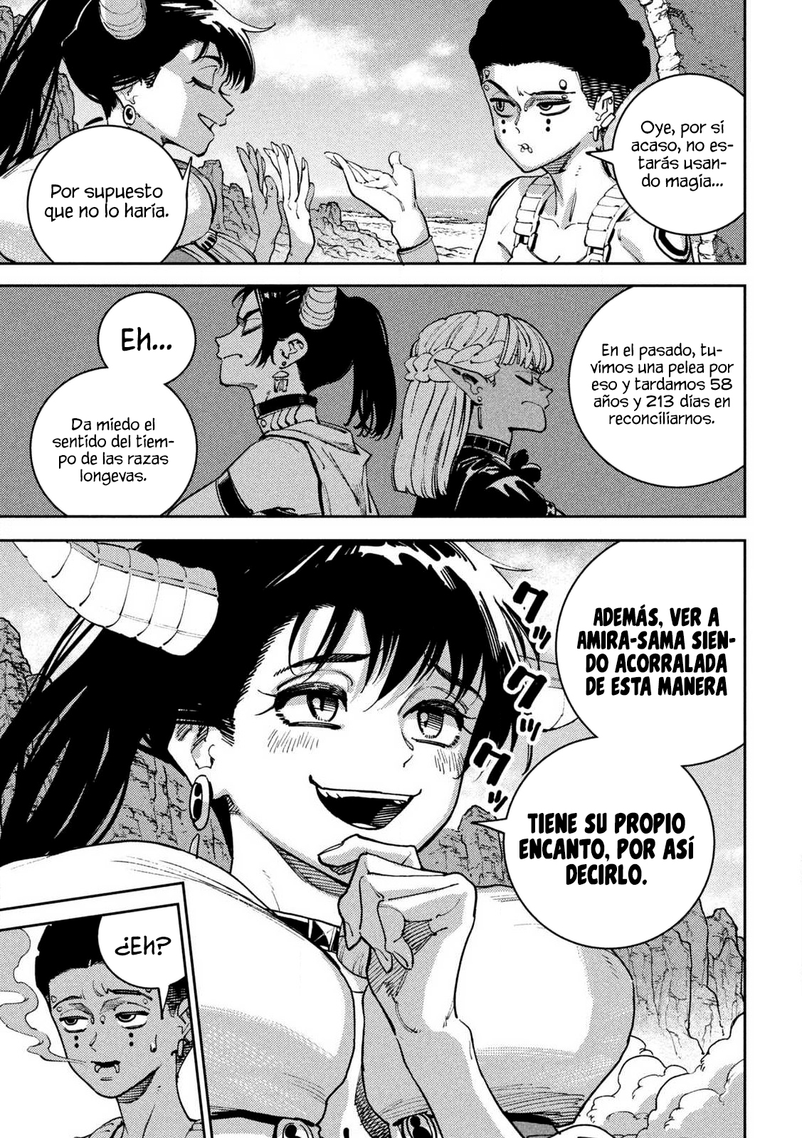 El viaje de una elfa oscura con poderes menguantes Capitulo 5 página 26