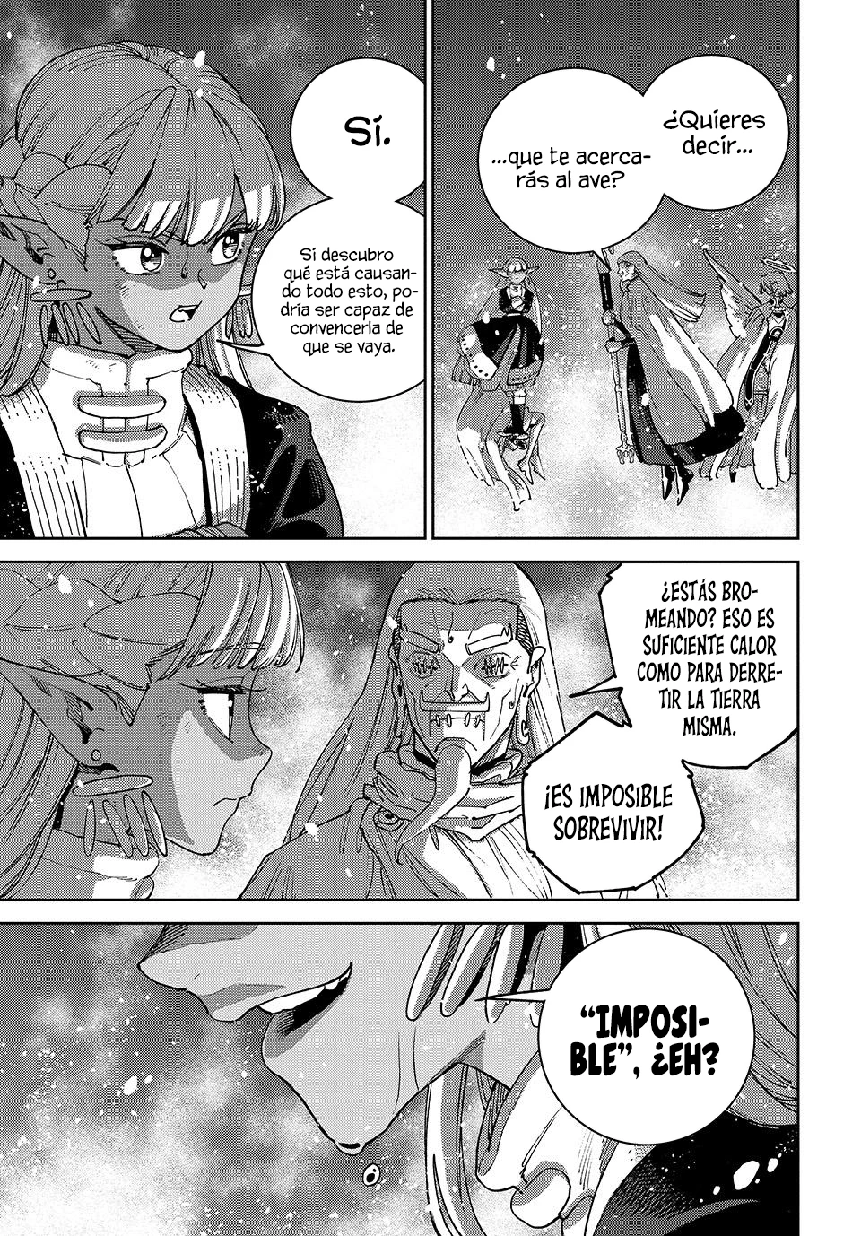 El viaje de una elfa oscura con poderes menguantes Capitulo 6 página 41