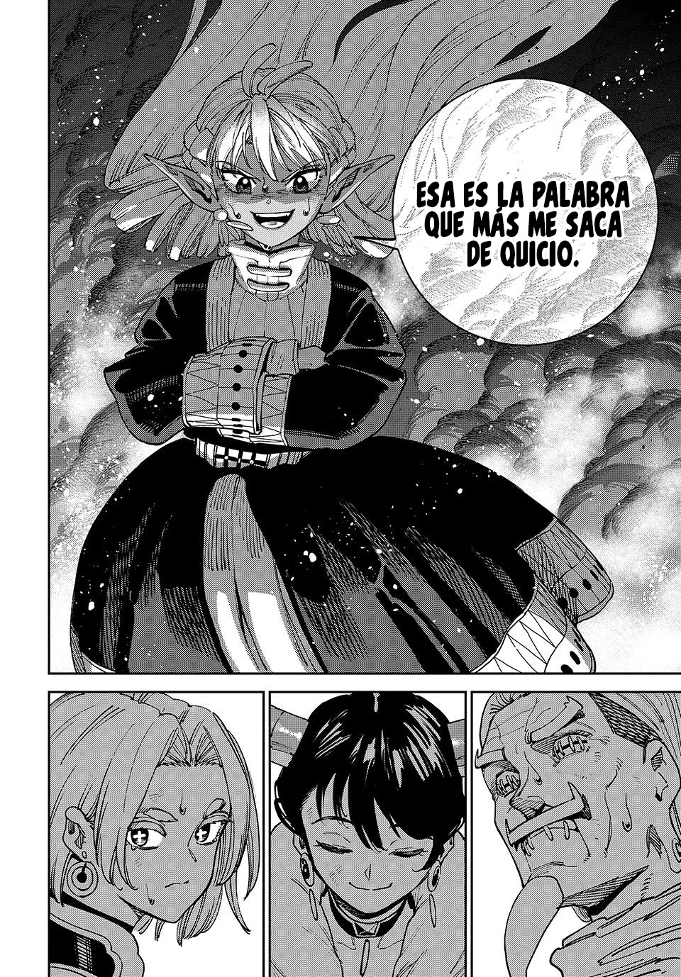 El viaje de una elfa oscura con poderes menguantes Capitulo 6 página 42
