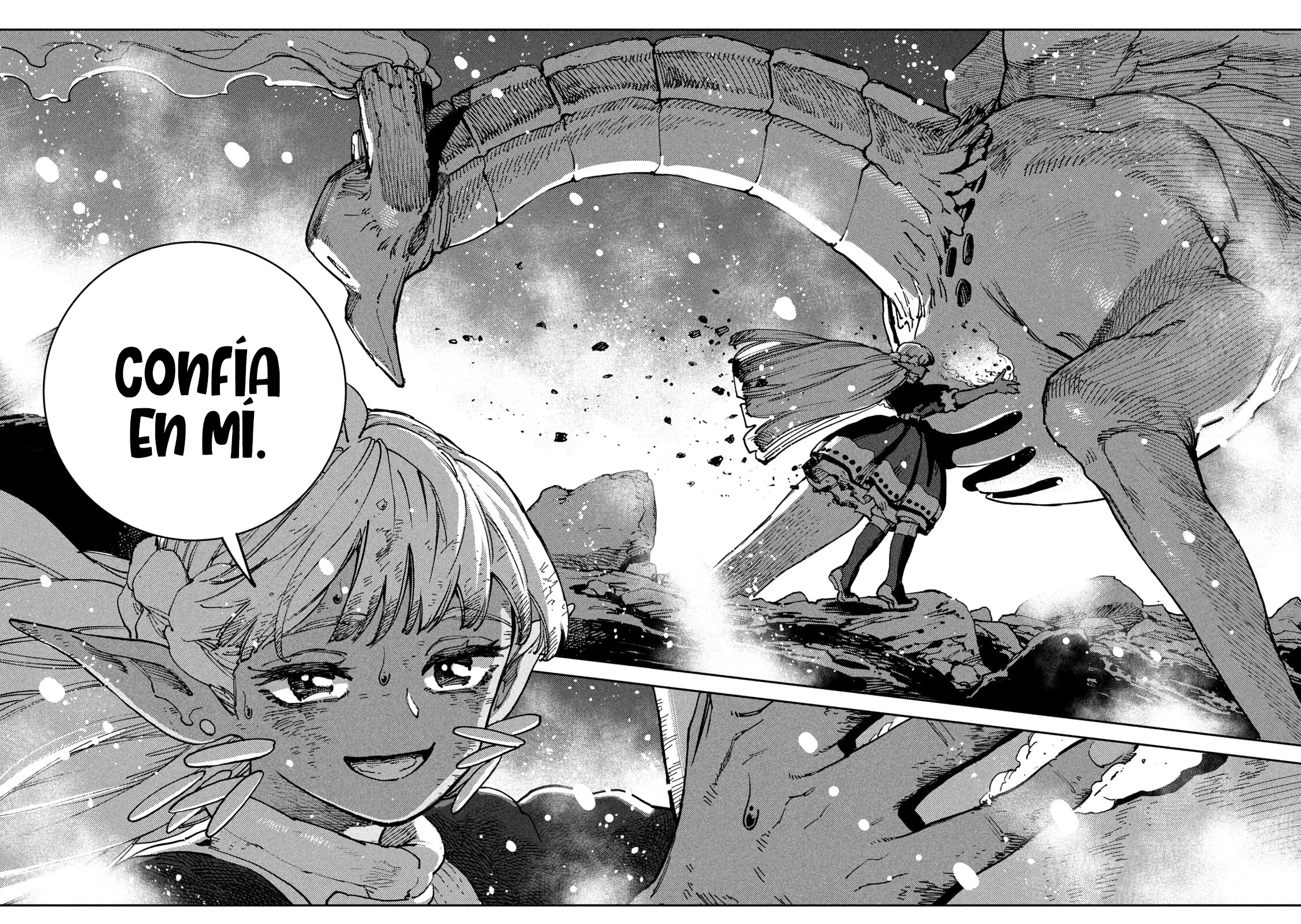 El viaje de una elfa oscura con poderes menguantes Capitulo 7 página 10