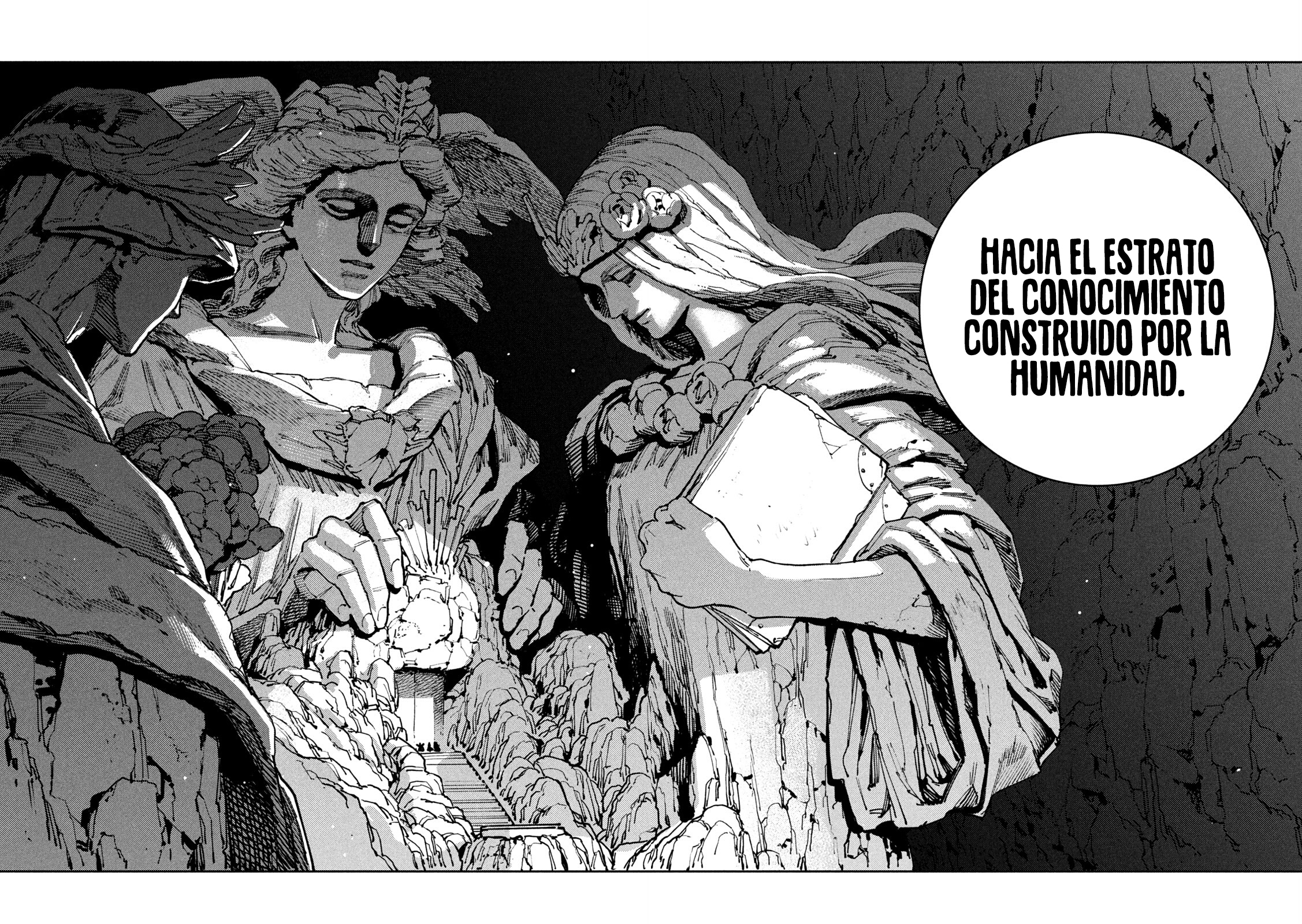 El viaje de una elfa oscura con poderes menguantes Capitulo 8 página 38