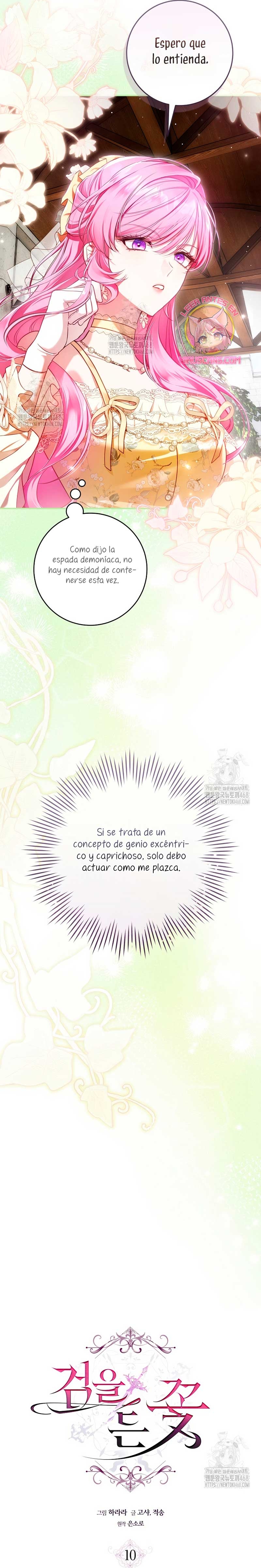 La flor que empuñó la espada Capitulo 10 página 11