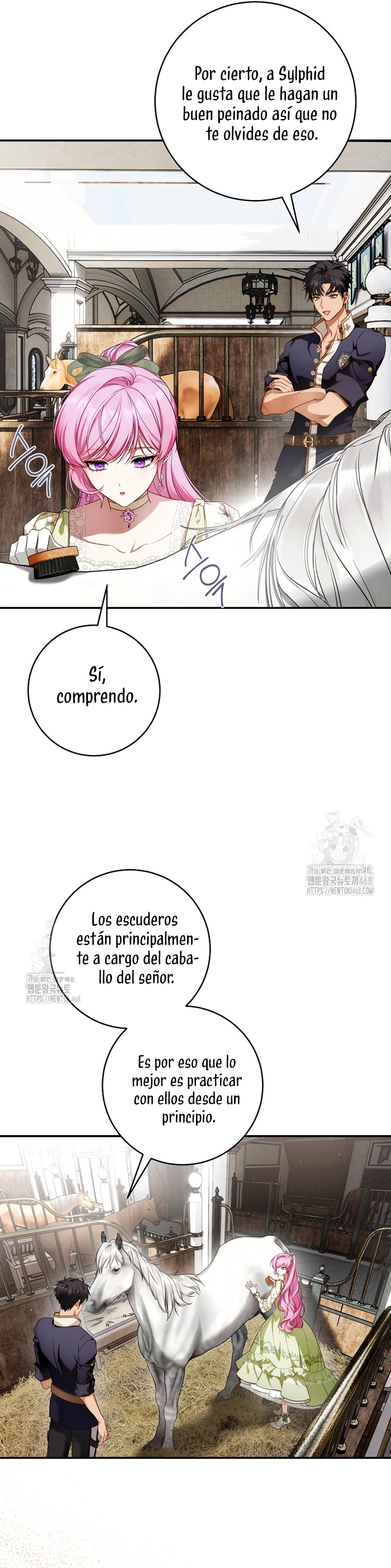 La flor que empuñó la espada Capitulo 12 página 8