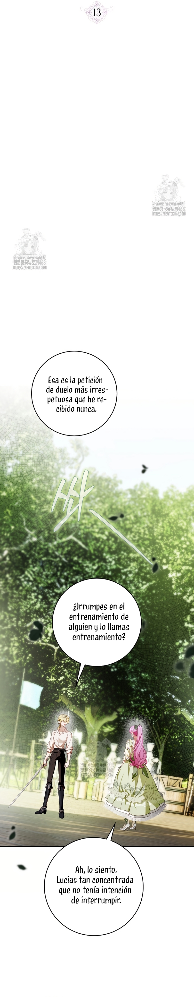 La flor que empuñó la espada Capitulo 13 página 19
