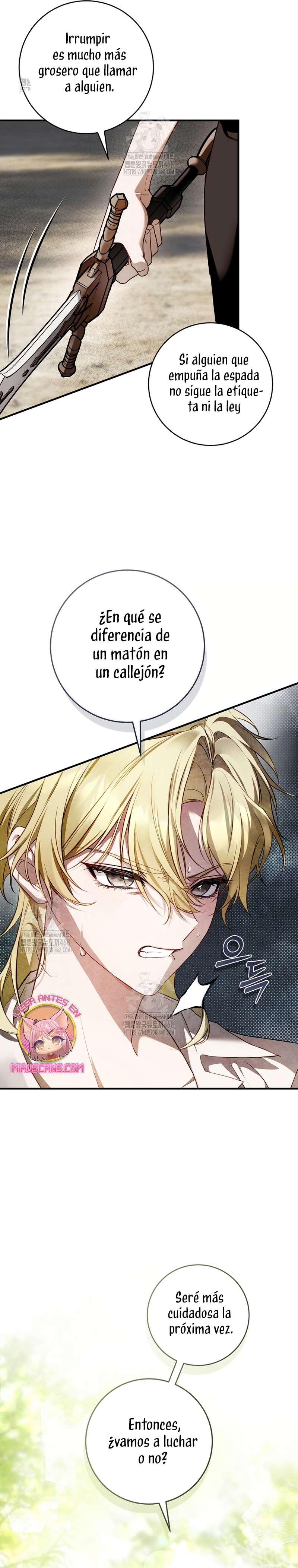 La flor que empuñó la espada Capitulo 13 página 20