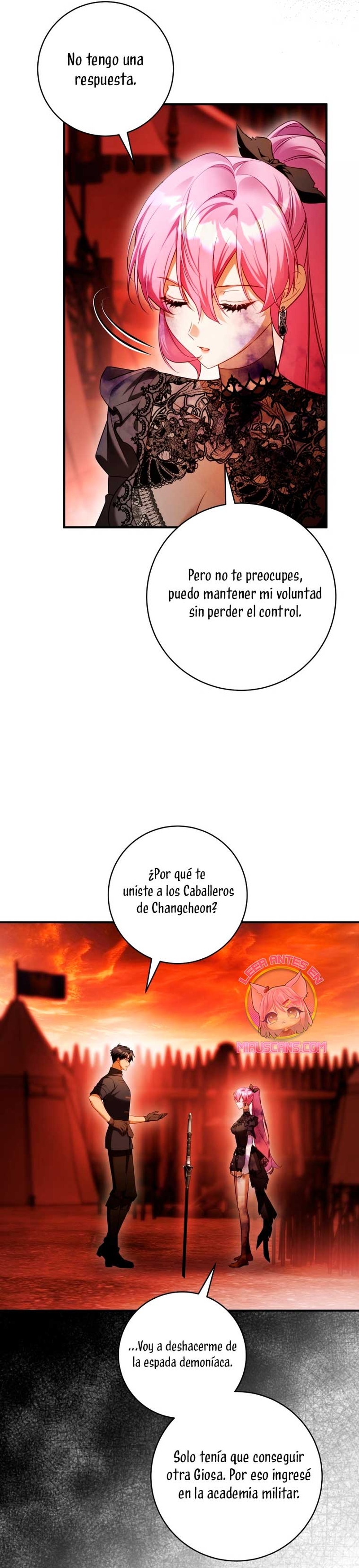 La flor que empuñó la espada Capitulo 26 página 11