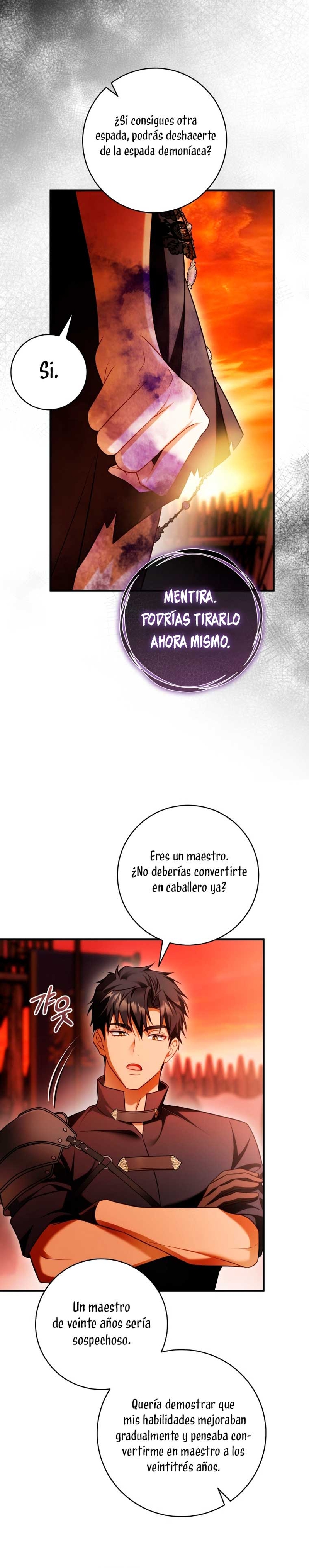 La flor que empuñó la espada Capitulo 26 página 12