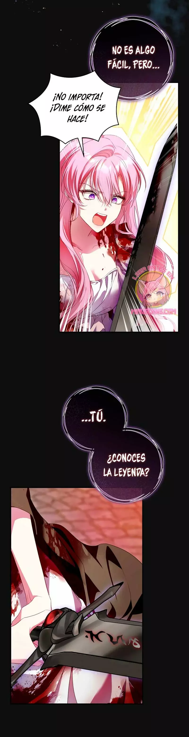 La flor que empuñó la espada Capitulo 3 página 23