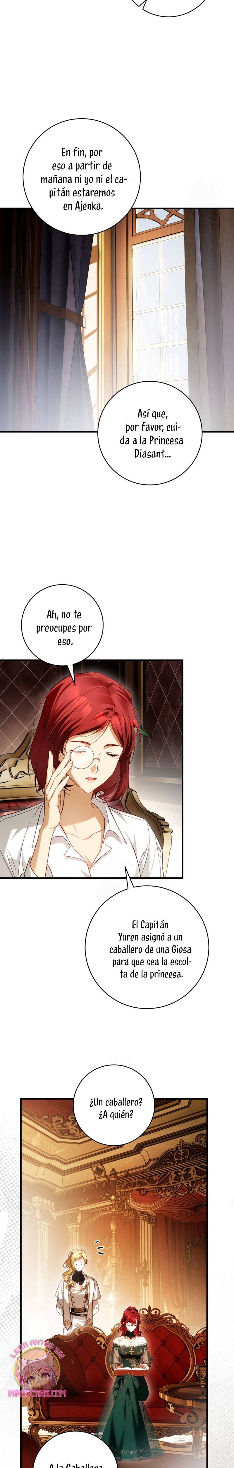 La flor que empuñó la espada Capitulo 38 página 21