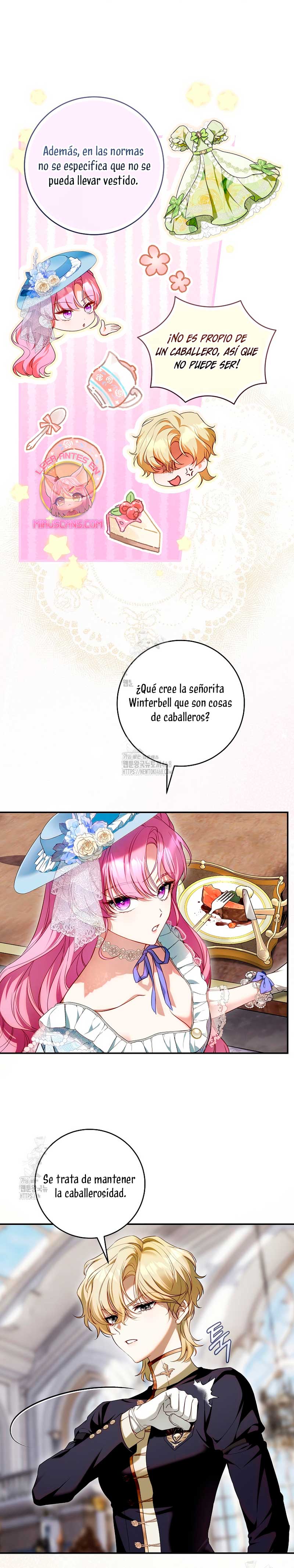 La flor que empuñó la espada Capitulo 6 página 17