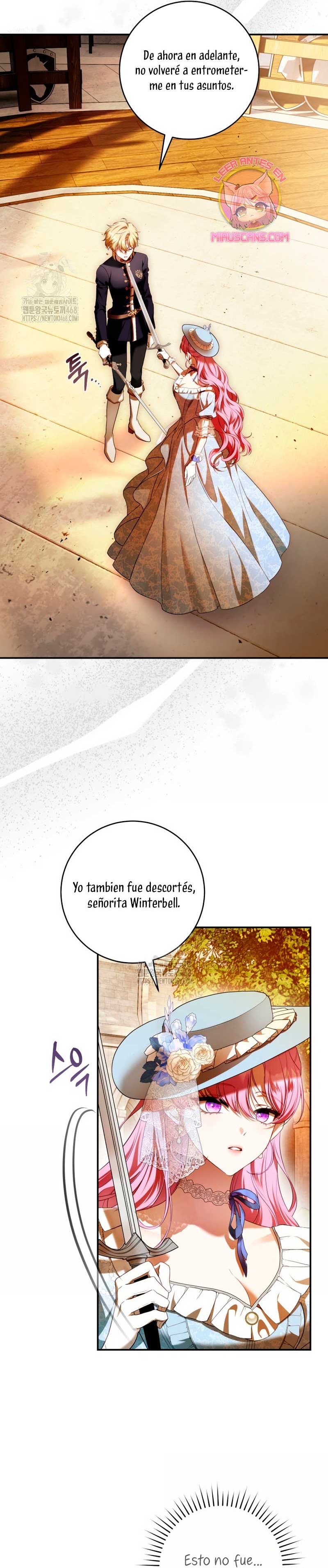 La flor que empuñó la espada Capitulo 8 página 14