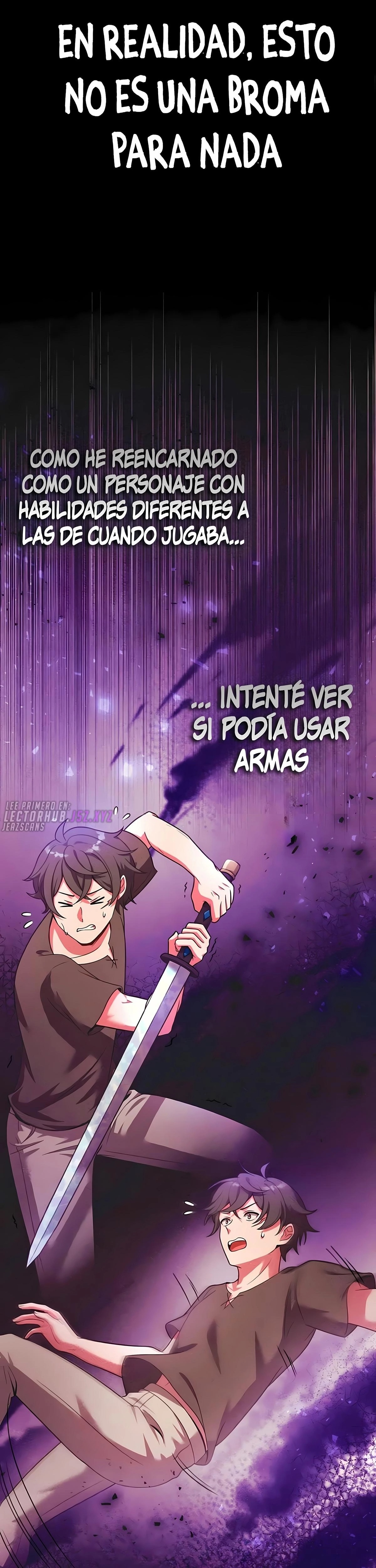 Reencarné como un villano menor en mi mundo de juego favorito! Capitulo 8 página 38
