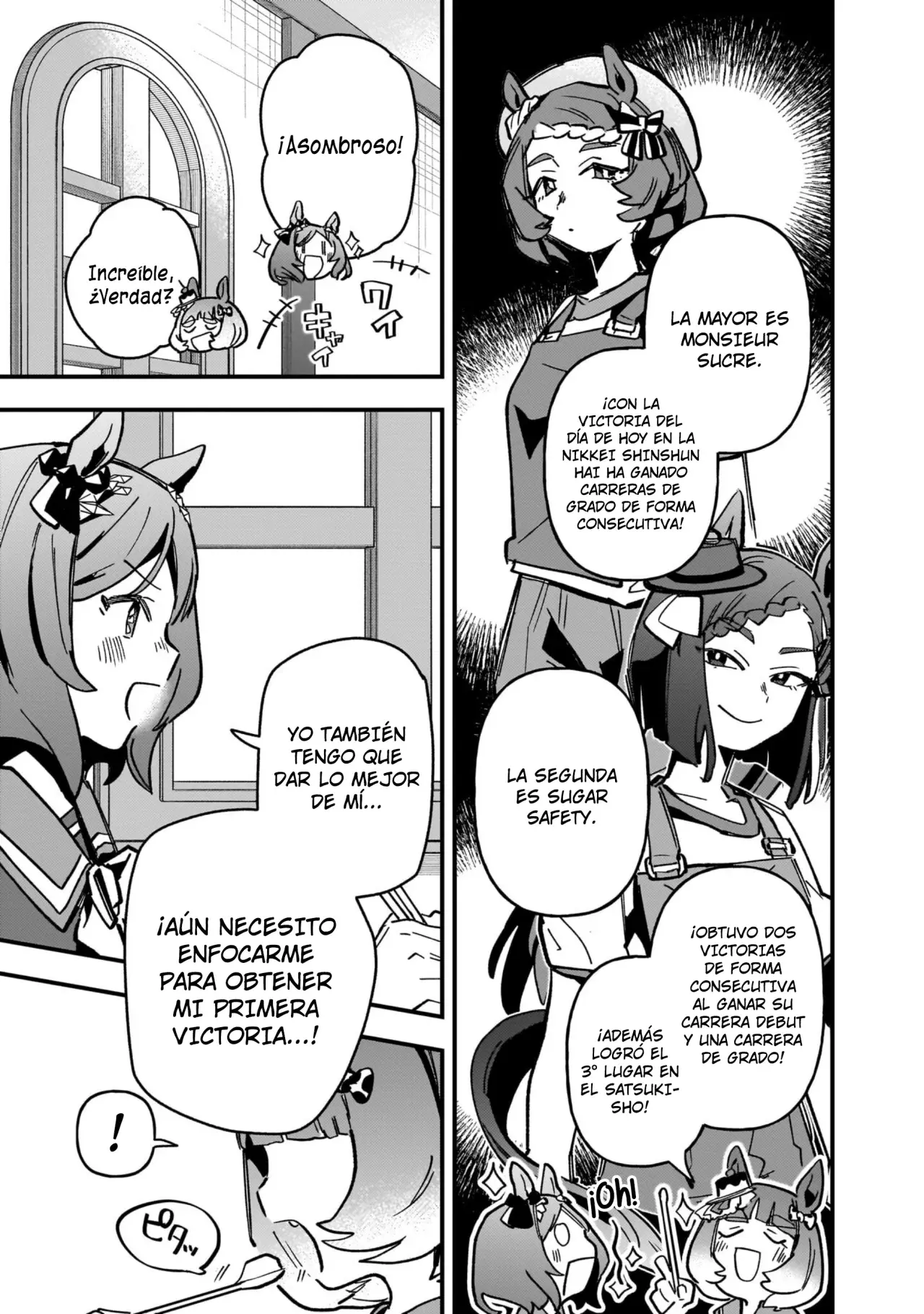 Uma Musume Pretty Derby: Star Blossom Capitulo 10: Clase Maiden página 11