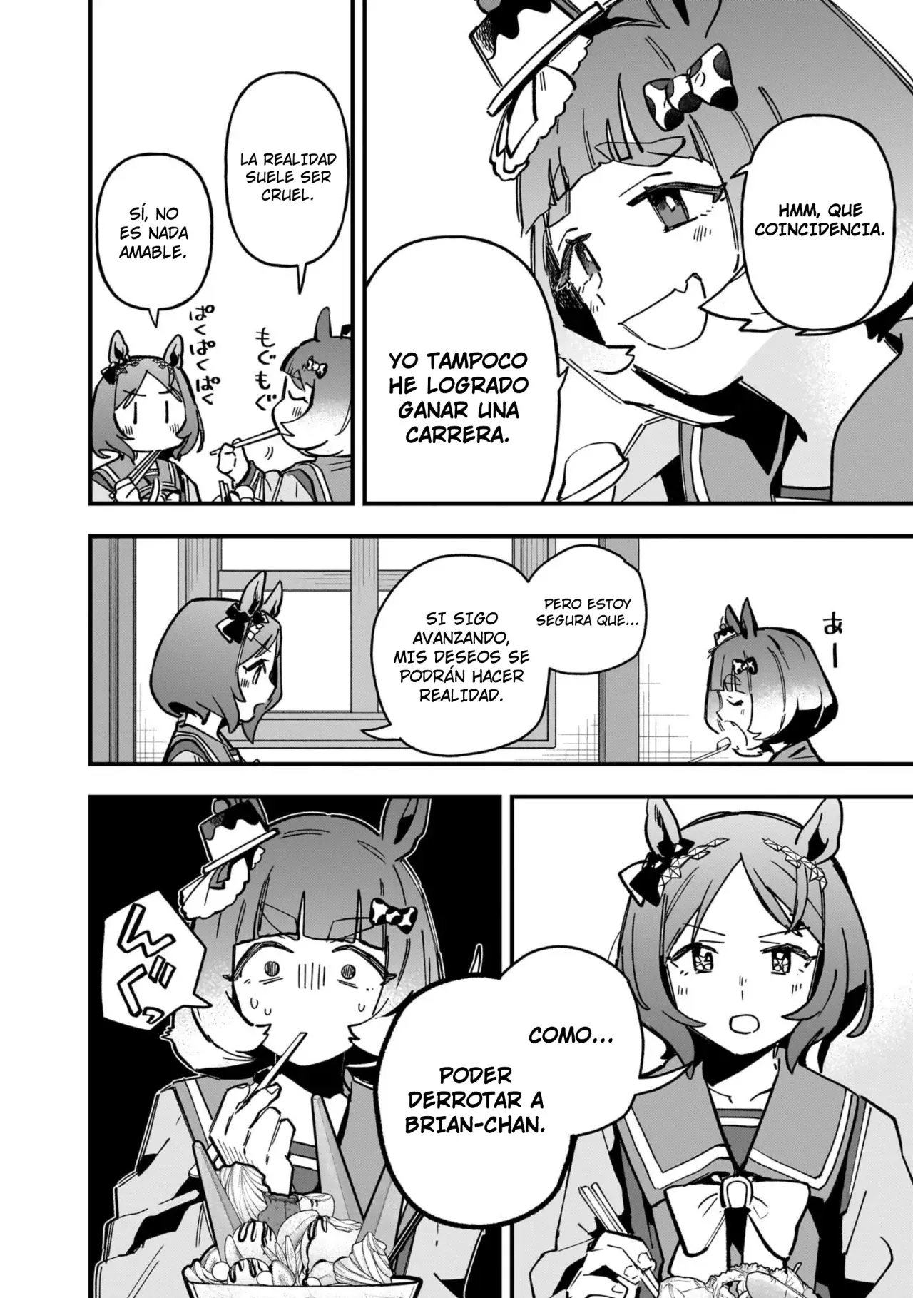 Uma Musume Pretty Derby: Star Blossom Capitulo 10: Clase Maiden página 12