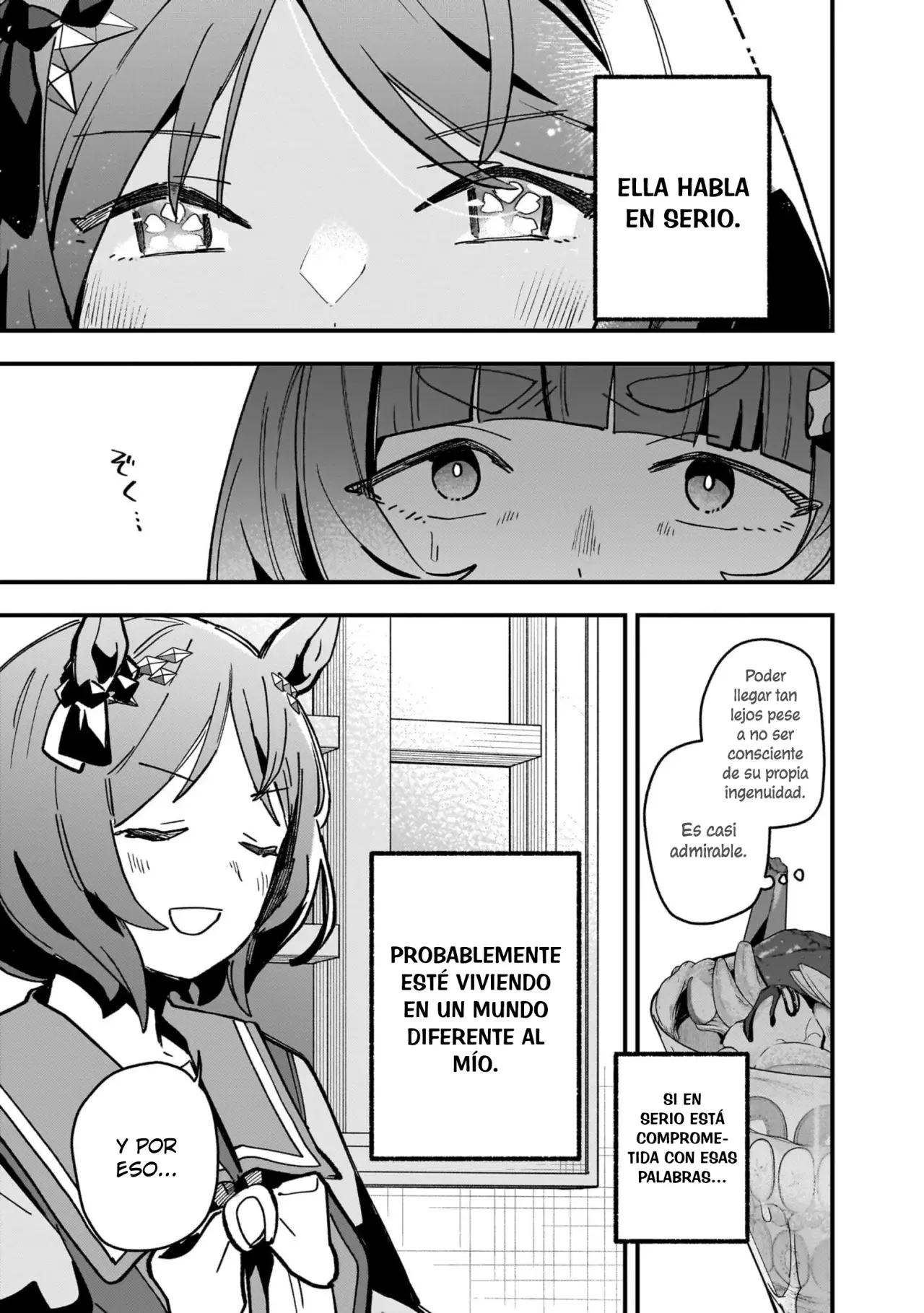 Uma Musume Pretty Derby: Star Blossom Capitulo 10: Clase Maiden página 15