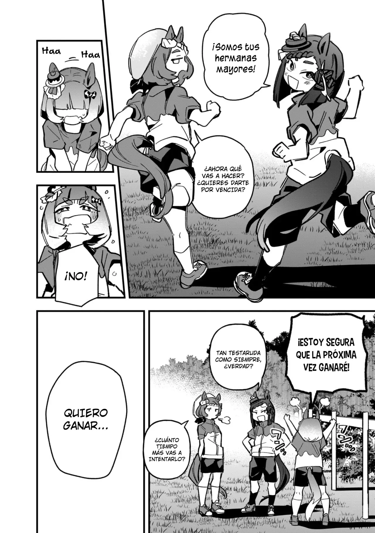 Uma Musume Pretty Derby: Star Blossom Capitulo 10: Clase Maiden página 18