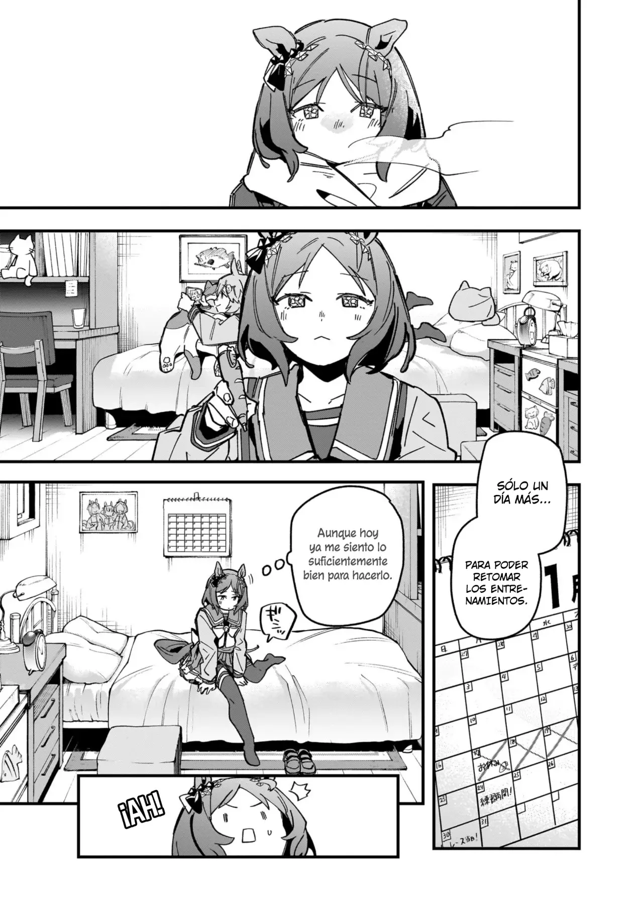 Uma Musume Pretty Derby: Star Blossom Capitulo 10: Clase Maiden página 3