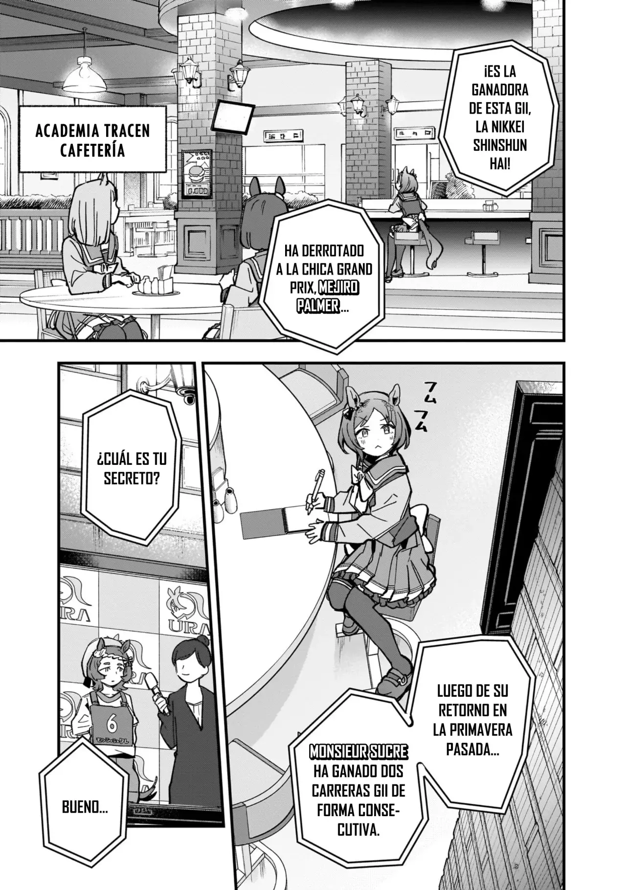 Uma Musume Pretty Derby: Star Blossom Capitulo 10: Clase Maiden página 5